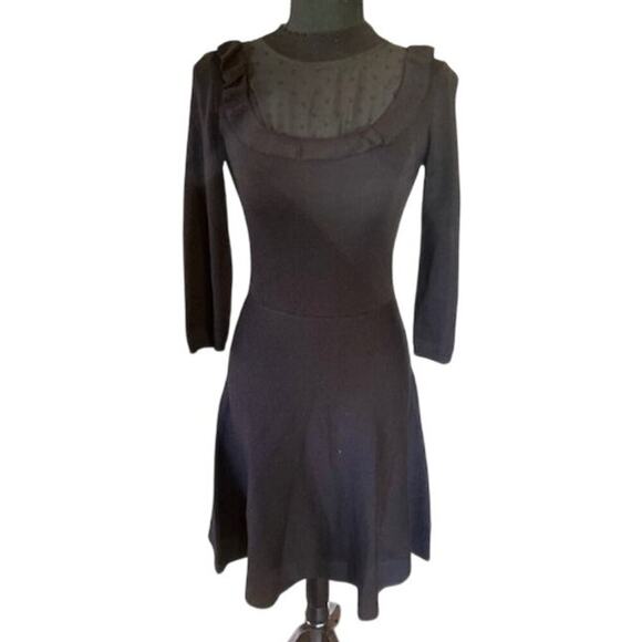 Draper James RSVP Fit & Flare Black Dress – Size XS - Picture 2 of 8